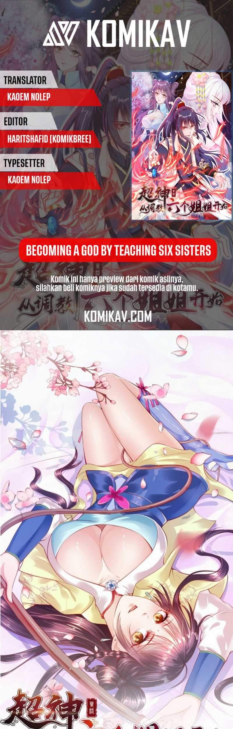 Becoming A God By Teaching Six Sisters Chapter 2 - halaman 1