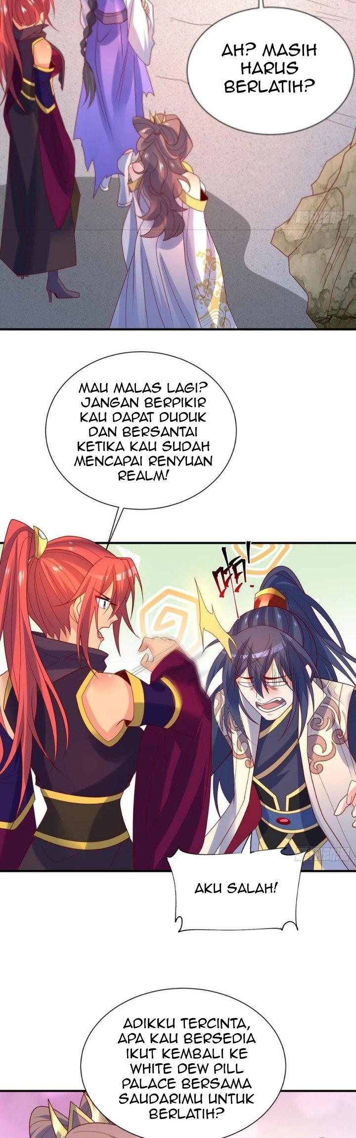 Becoming A God By Teaching Six Sisters Chapter 43 - halaman 21