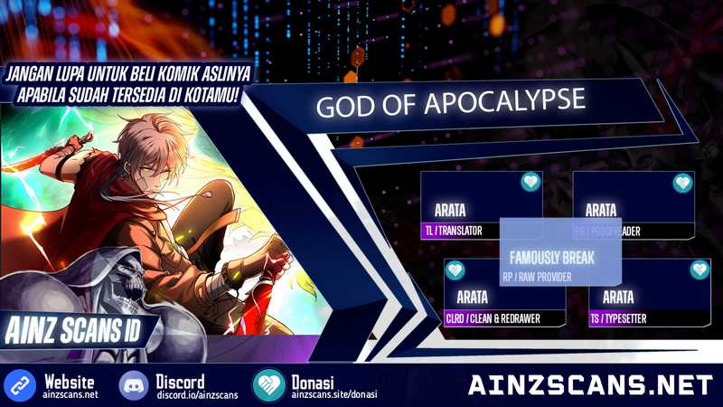 Becoming a God in Apocalypse Glossary Chapter 2 - halaman 1