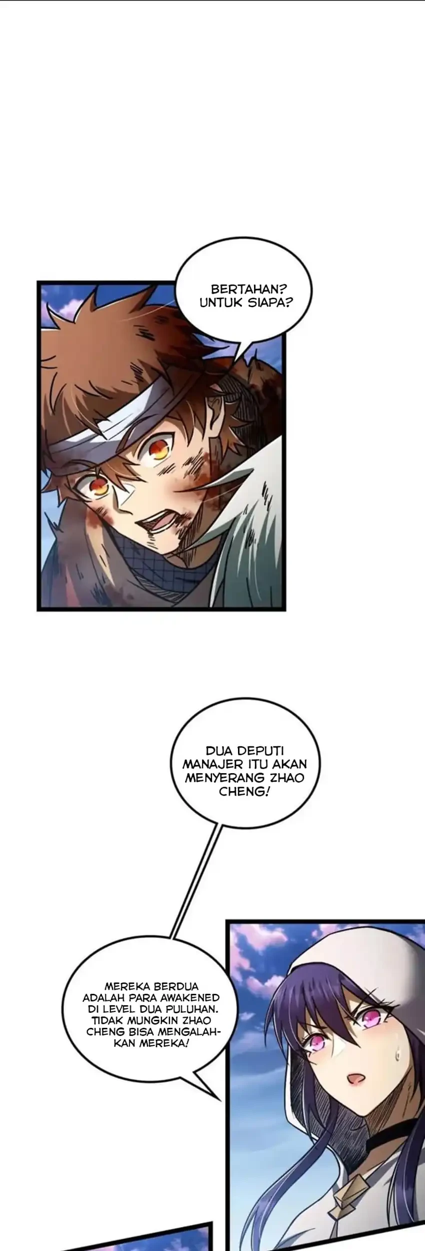 Becoming a God in Apocalypse Glossary Chapter 35 - halaman 27