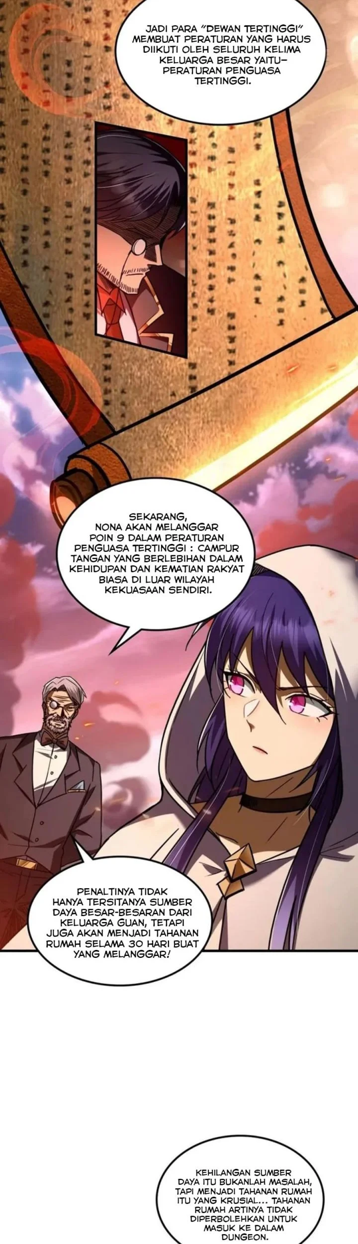 Becoming a God in Apocalypse Glossary Chapter 38 - halaman 6