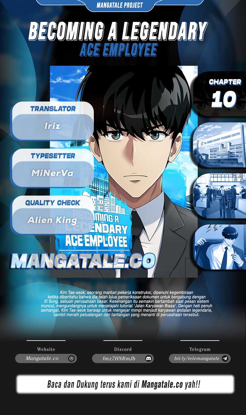 Becoming a Legendary Ace Employee Chapter 10 - halaman 1