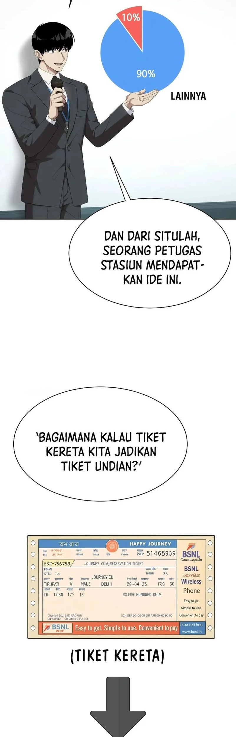 Becoming a Legendary Ace Employee Chapter 102 - halaman 44