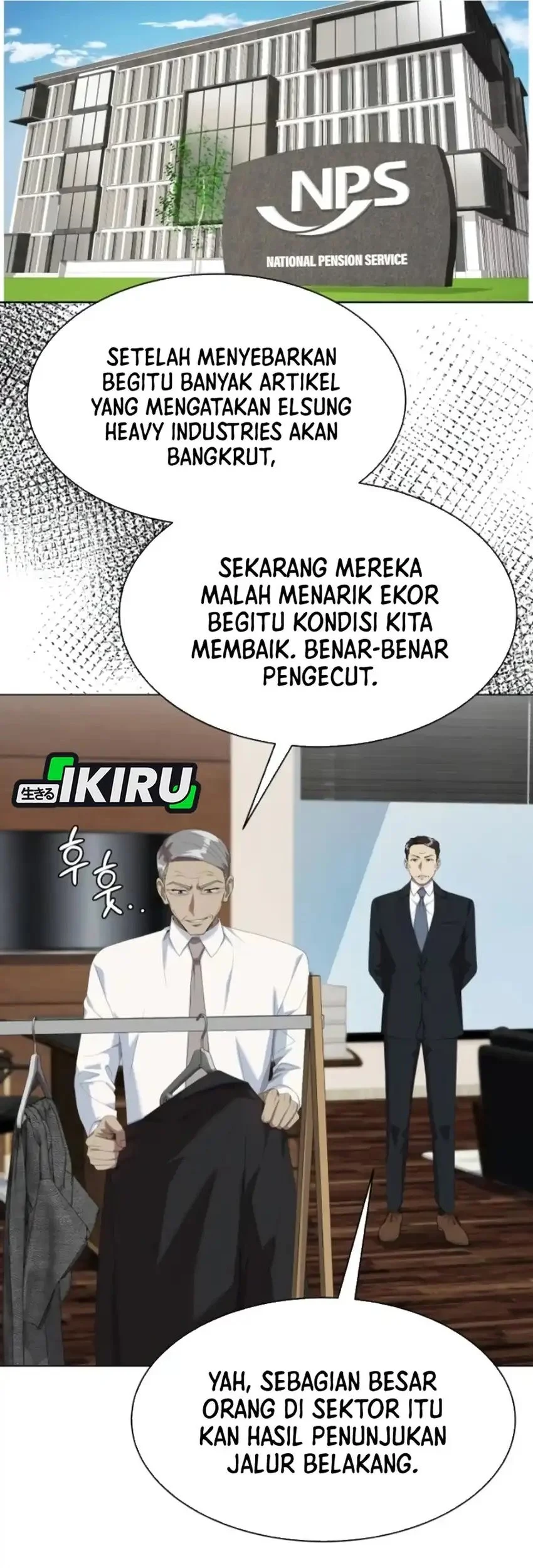 Becoming a Legendary Ace Employee Chapter 109 - halaman 56