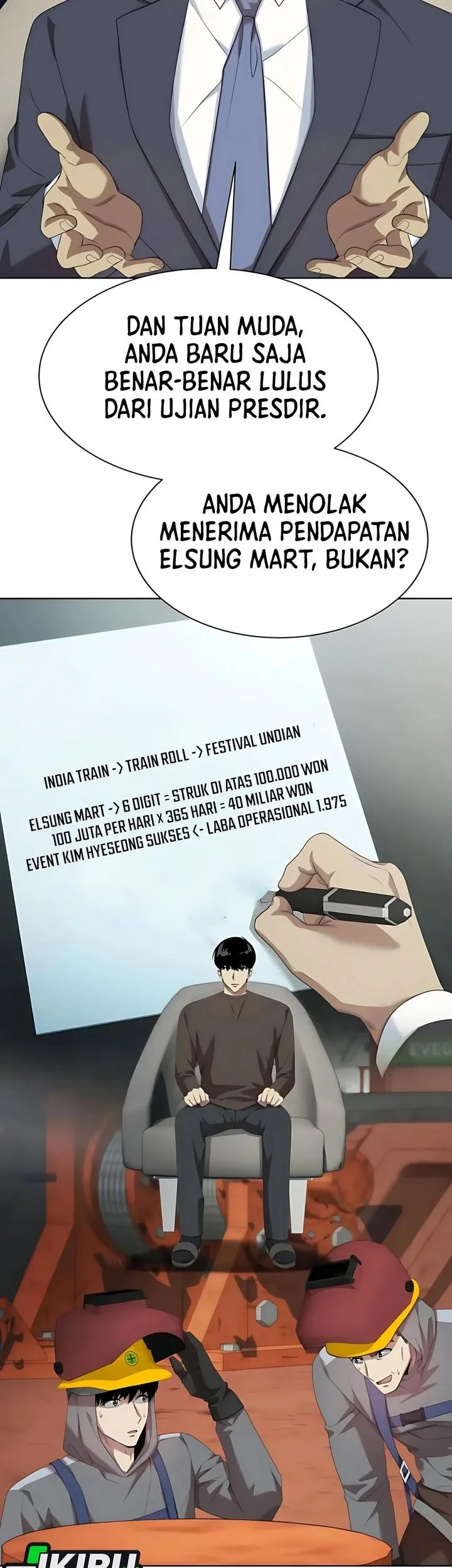 Becoming a Legendary Ace Employee Chapter 111 - halaman 71