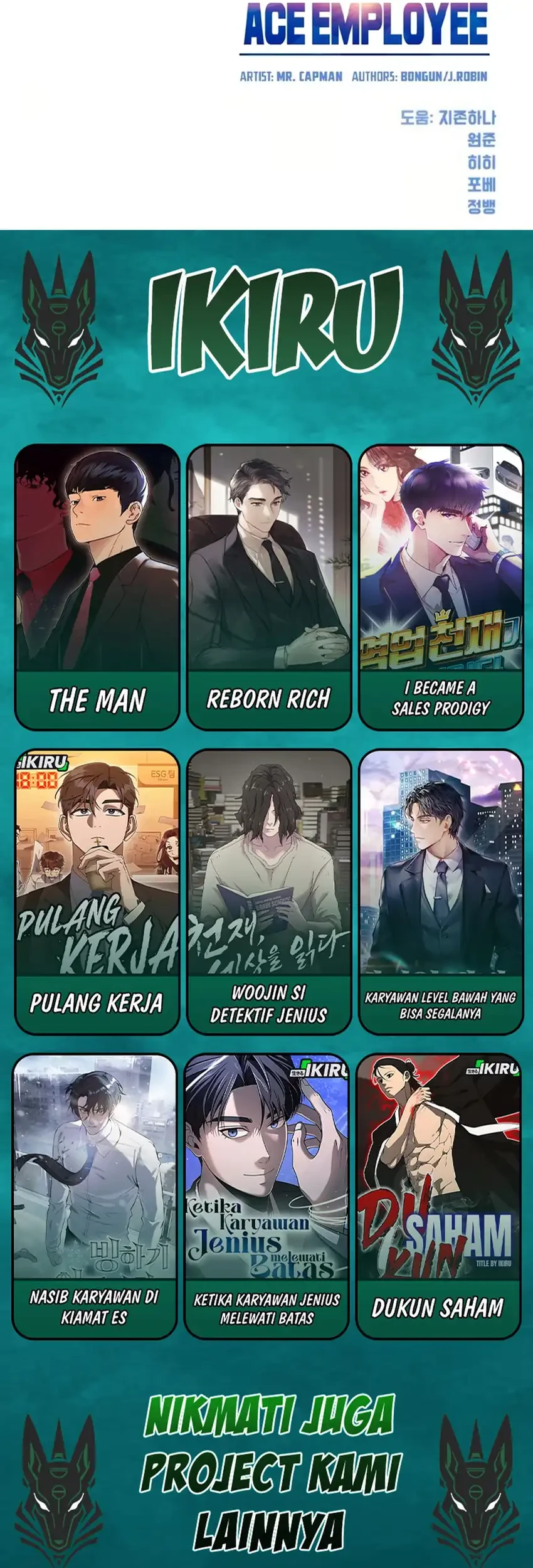 Becoming a Legendary Ace Employee Chapter 117 - halaman 91