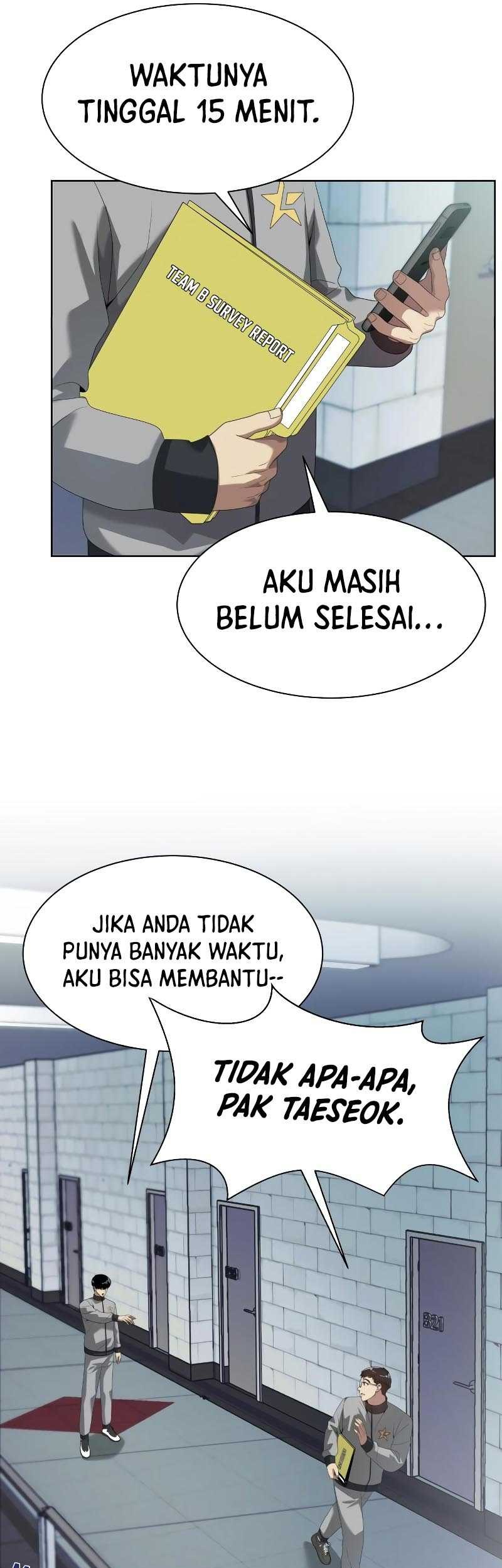 Becoming a Legendary Ace Employee Chapter 12 - halaman 8