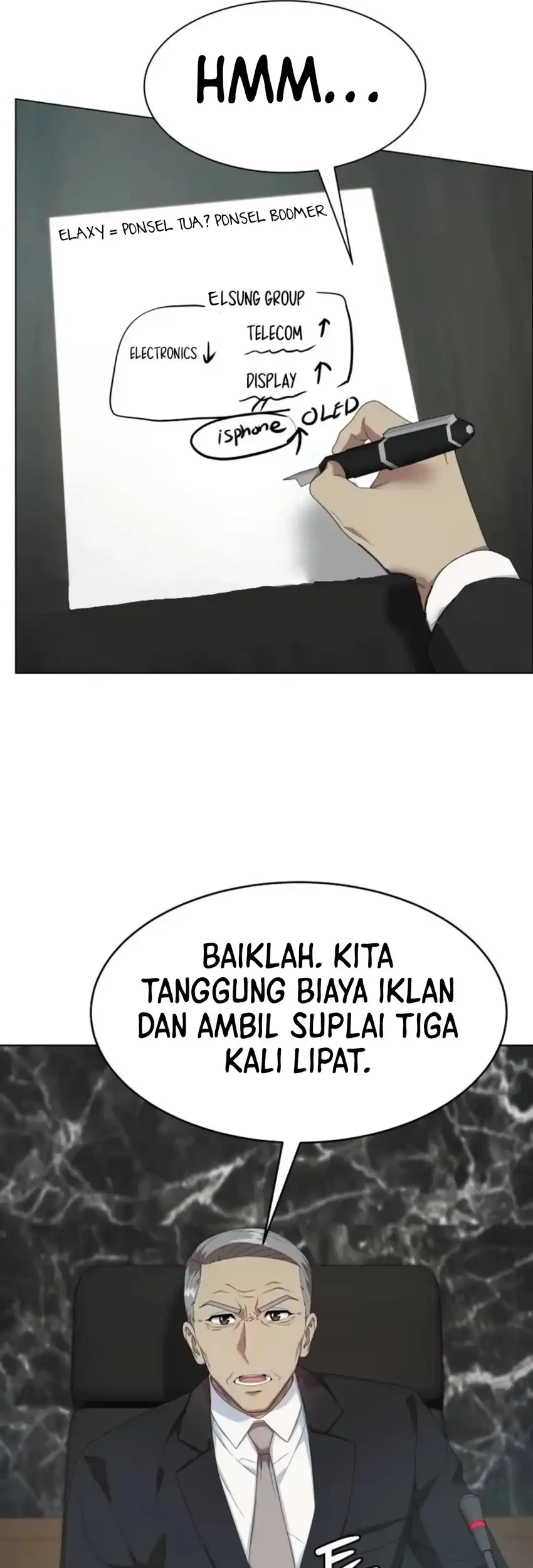 Becoming a Legendary Ace Employee Chapter 122 - halaman 34