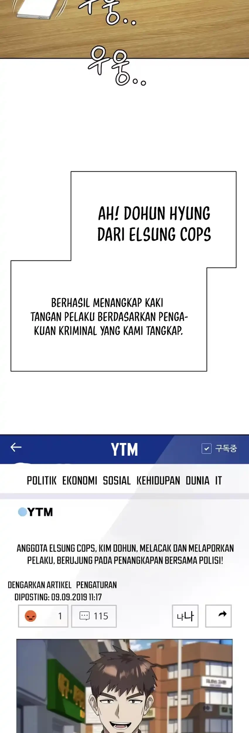Becoming a Legendary Ace Employee Chapter 132 - halaman 47