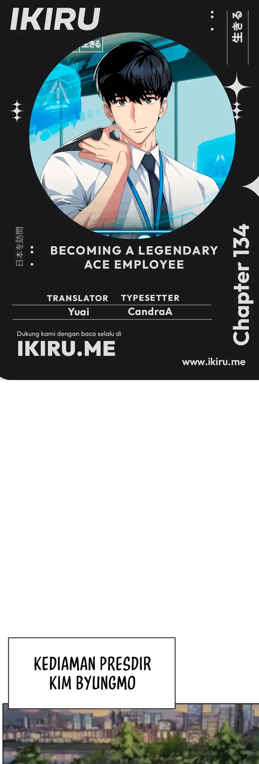 Becoming a Legendary Ace Employee Chapter 134 - halaman 1