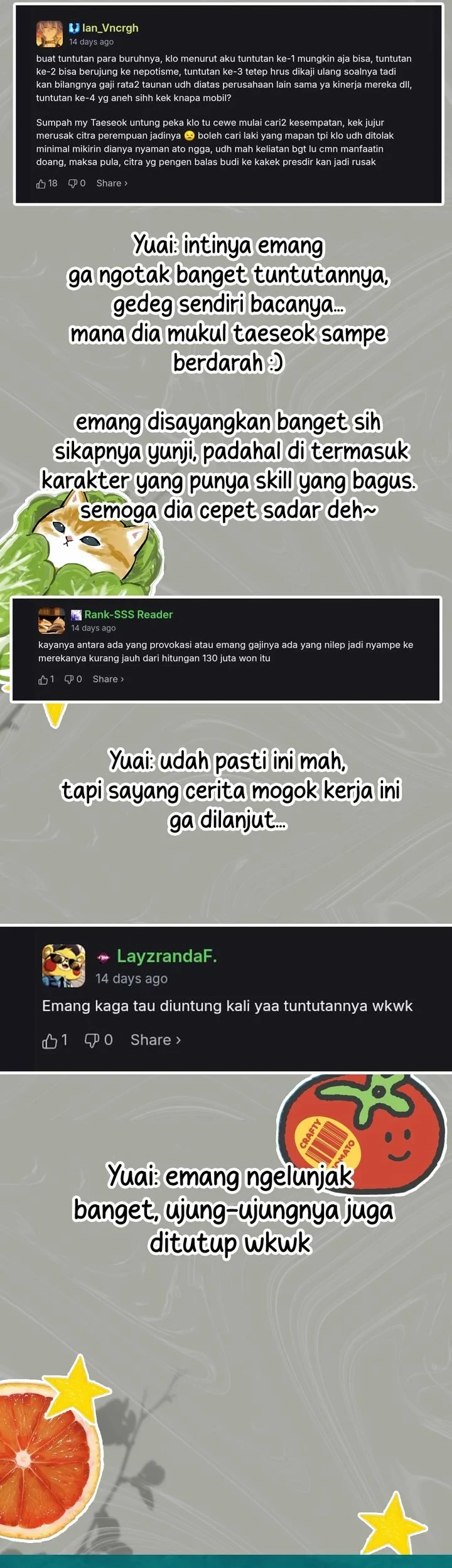 Becoming a Legendary Ace Employee Chapter 142 - halaman 66