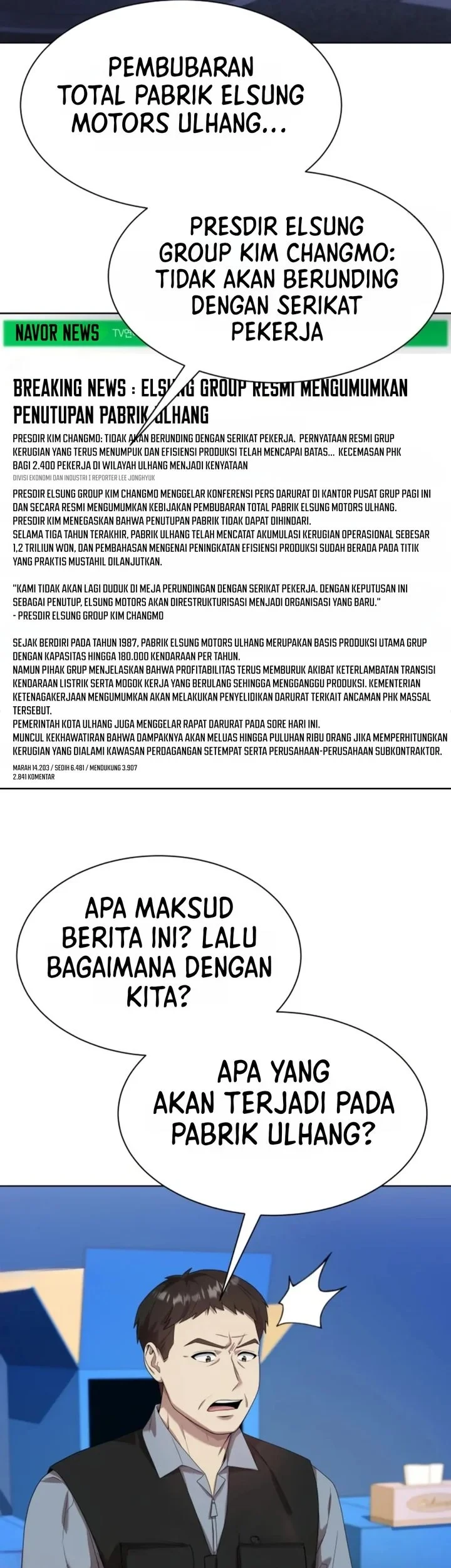 Becoming a Legendary Ace Employee Chapter 146 - halaman 14