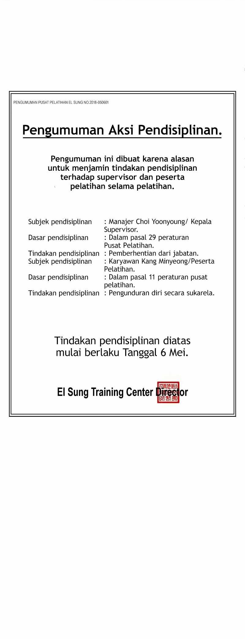 Becoming a Legendary Ace Employee Chapter 19 - halaman 24