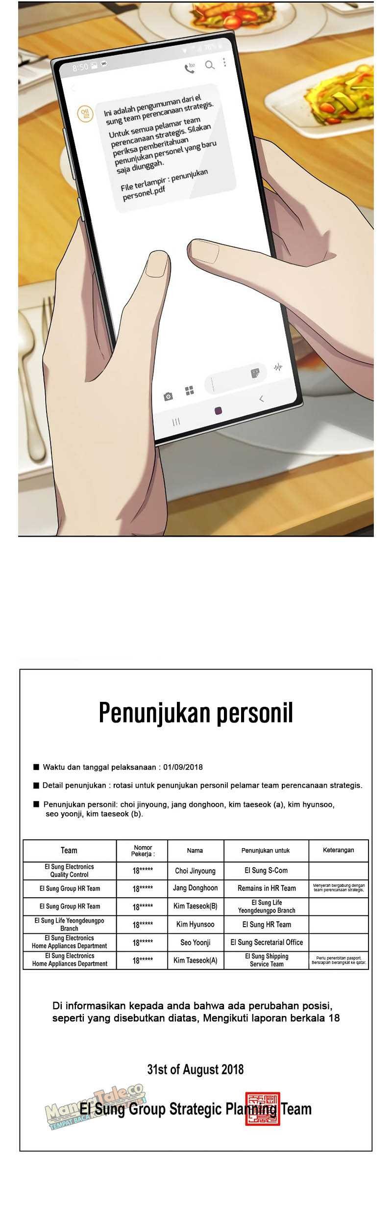Becoming a Legendary Ace Employee Chapter 37 - halaman 26