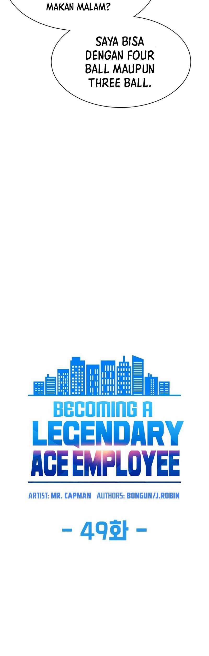 Becoming a Legendary Ace Employee Chapter 49 - halaman 4
