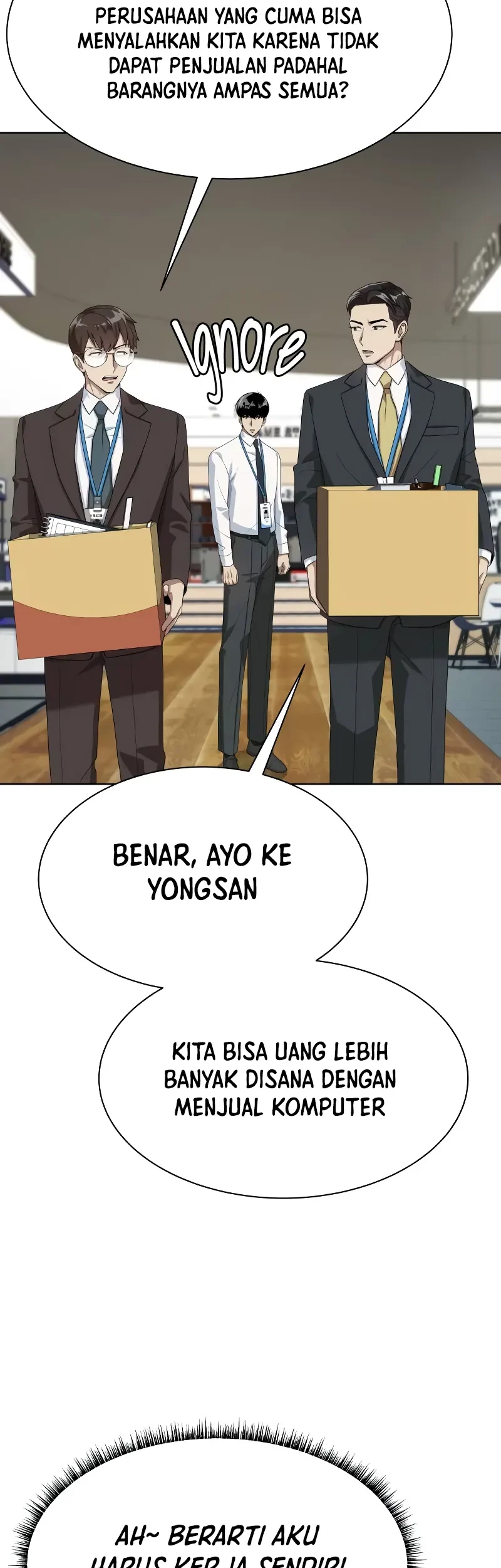 Becoming a Legendary Ace Employee Chapter 55 - halaman 26