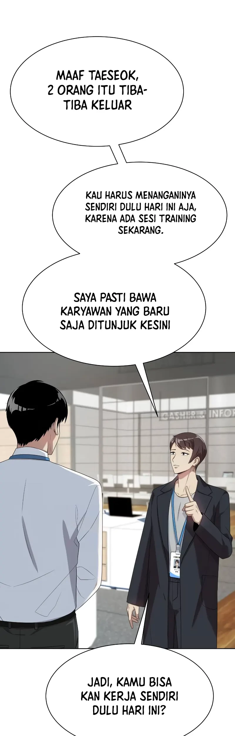 Becoming a Legendary Ace Employee Chapter 55 - halaman 28