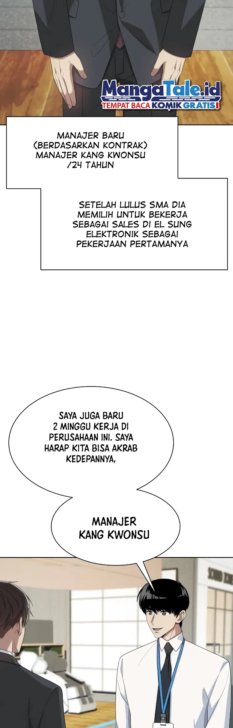 Becoming a Legendary Ace Employee Chapter 55 - halaman 33
