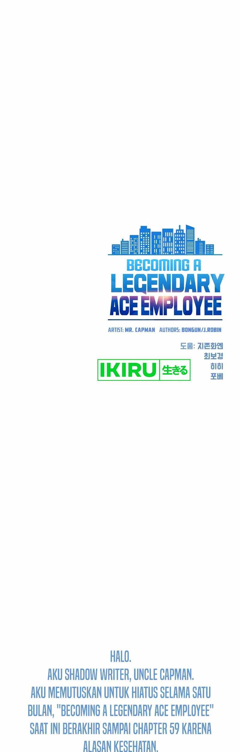Becoming a Legendary Ace Employee Chapter 59 - halaman 67