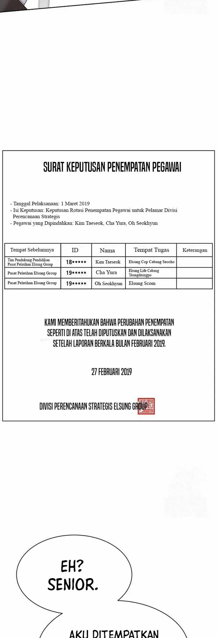 Becoming a Legendary Ace Employee Chapter 71 - halaman 10