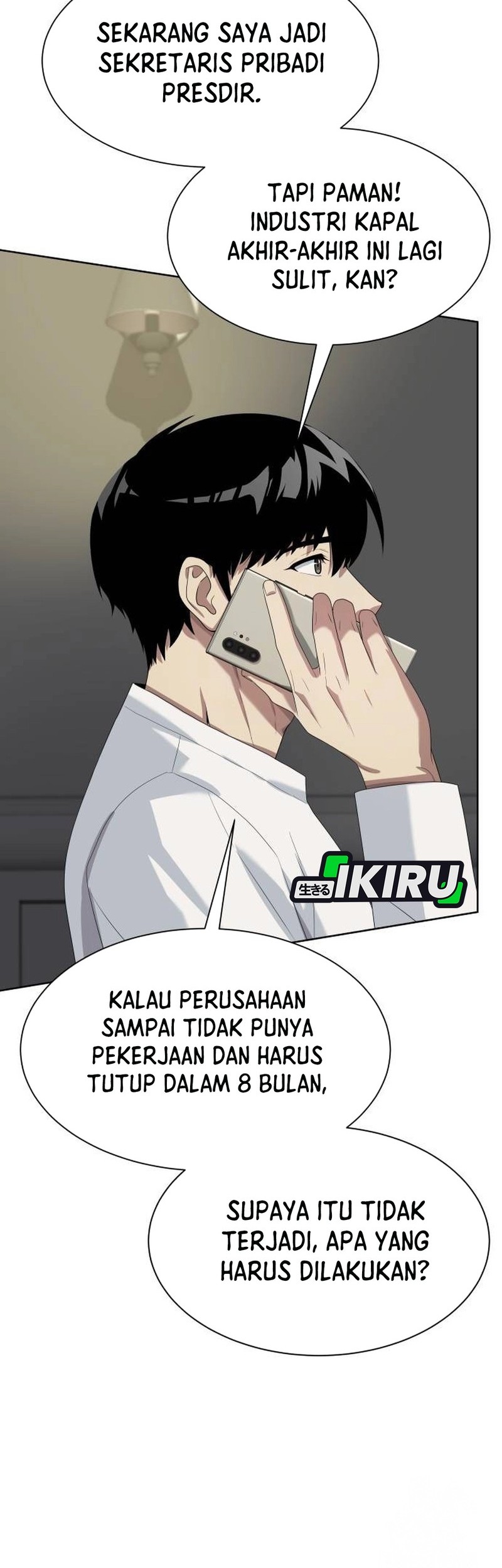 Becoming a Legendary Ace Employee Chapter 86 - halaman 50