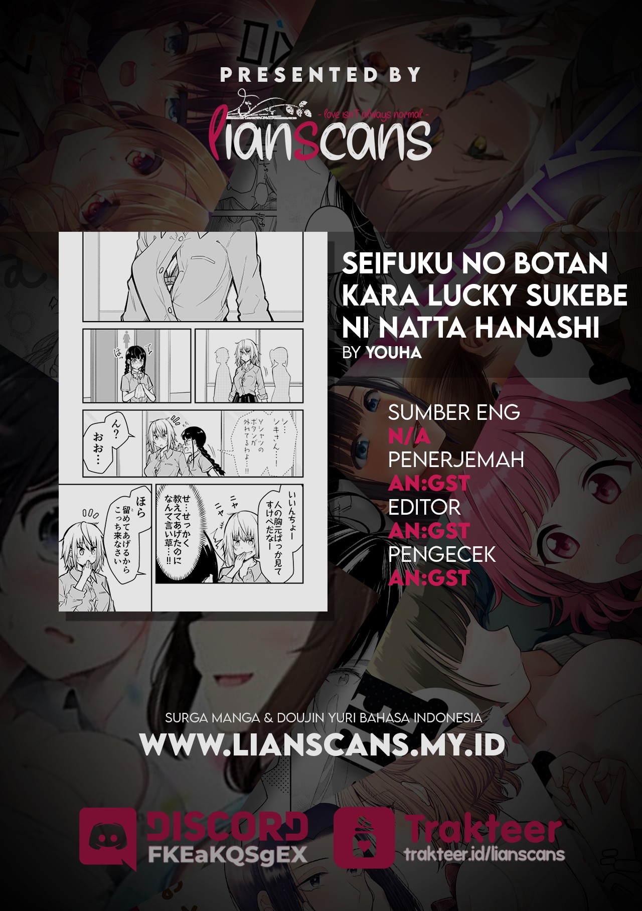 Becoming a Lucky Pervert due to a Uniform Button Chapter 0 - halaman 6