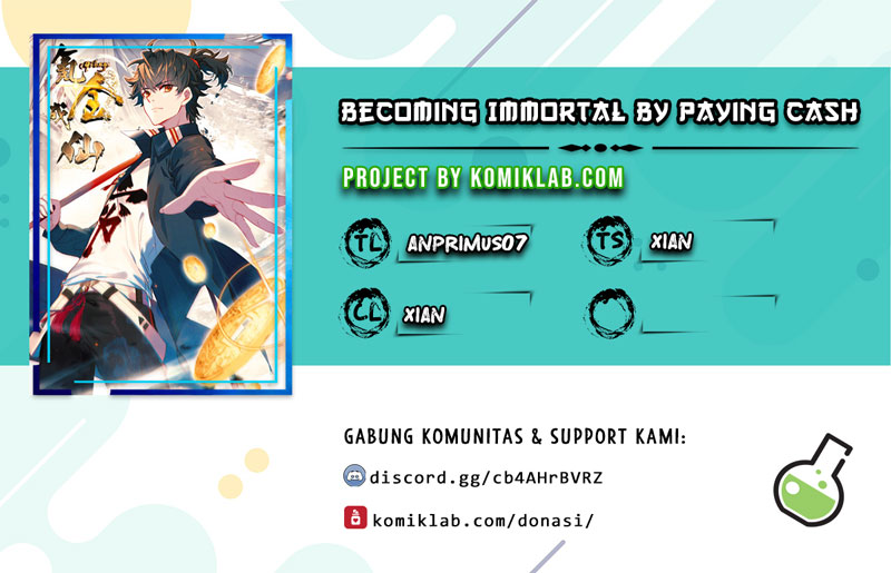 Becoming Immortal by Paying Cash Chapter 6 - halaman 1