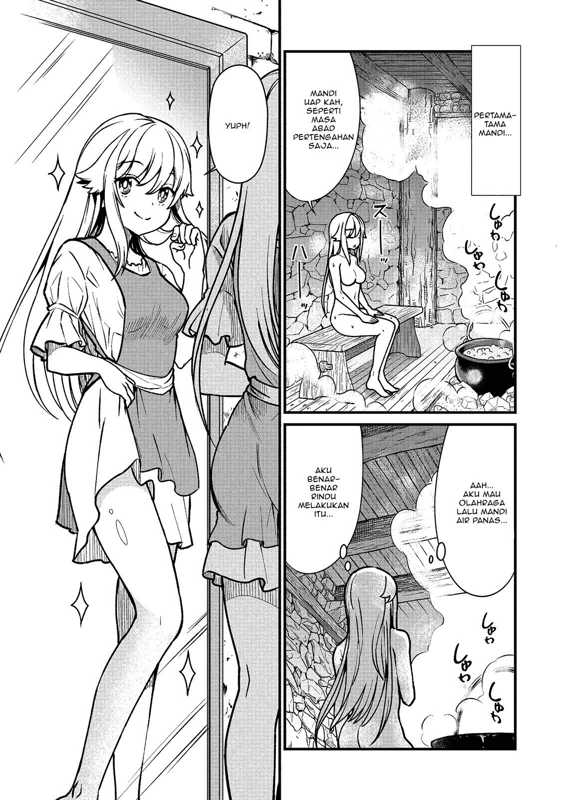 Becoming Princess Knight and Working at Yuri Brothel Chapter 1 - halaman 11