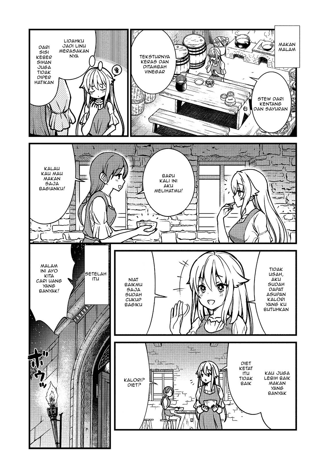 Becoming Princess Knight and Working at Yuri Brothel Chapter 1 - halaman 12