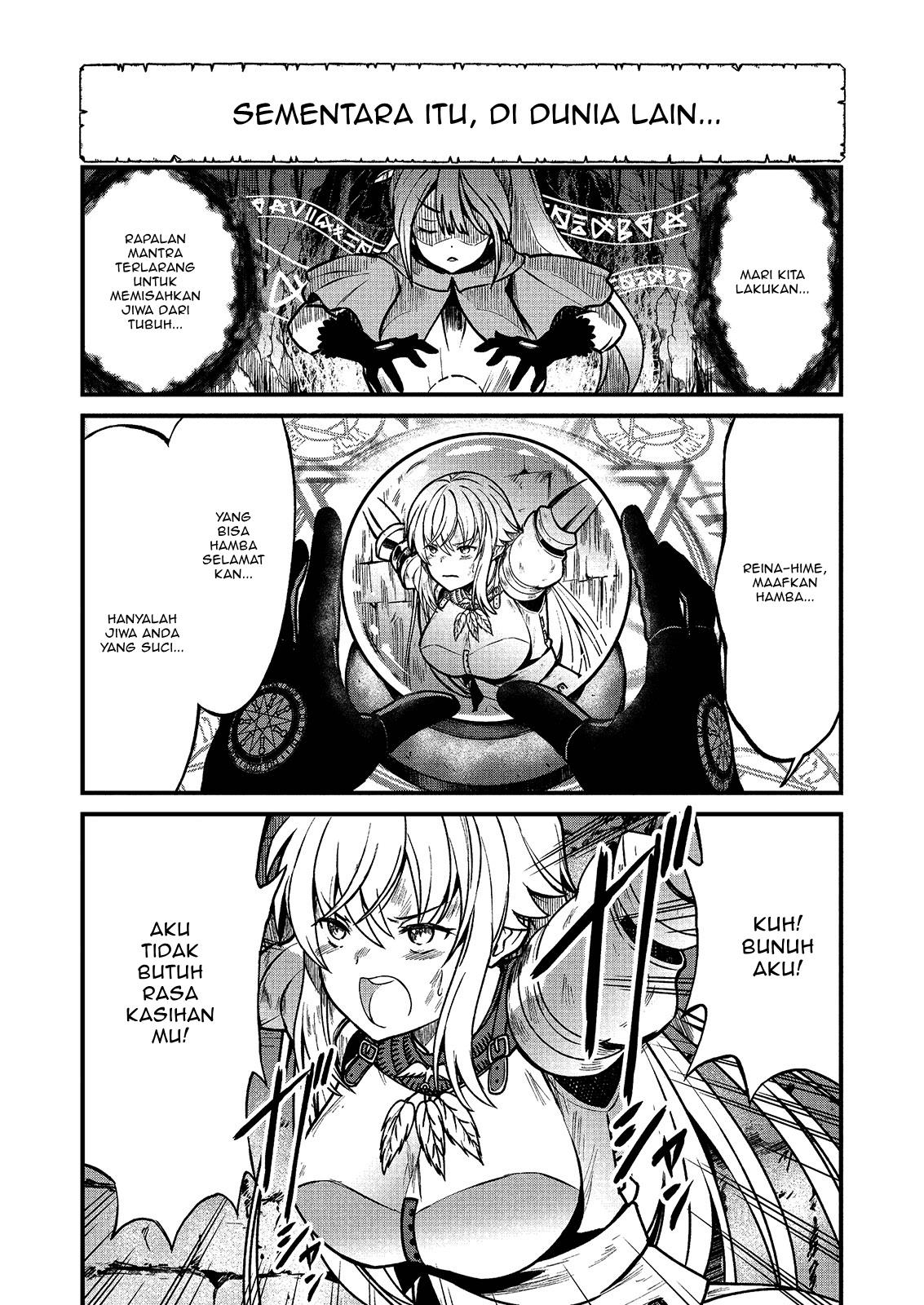 Becoming Princess Knight and Working at Yuri Brothel Chapter 1 - halaman 3
