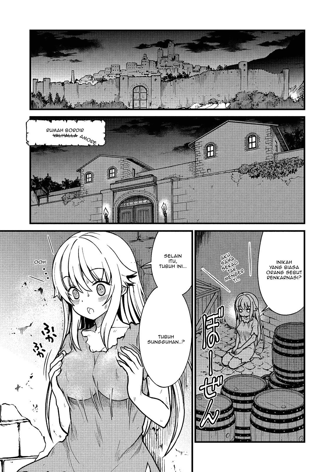 Becoming Princess Knight and Working at Yuri Brothel Chapter 1 - halaman 7
