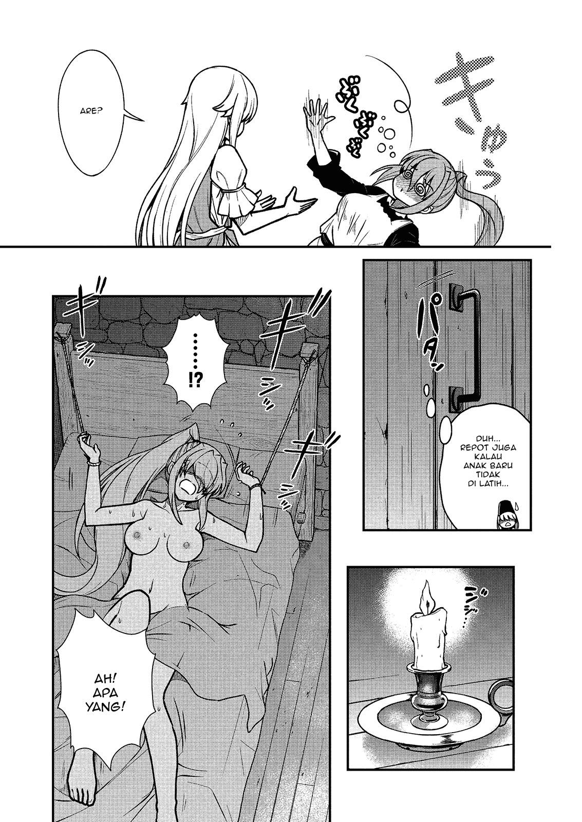 Becoming Princess Knight and Working at Yuri Brothel Chapter 2 - halaman 13