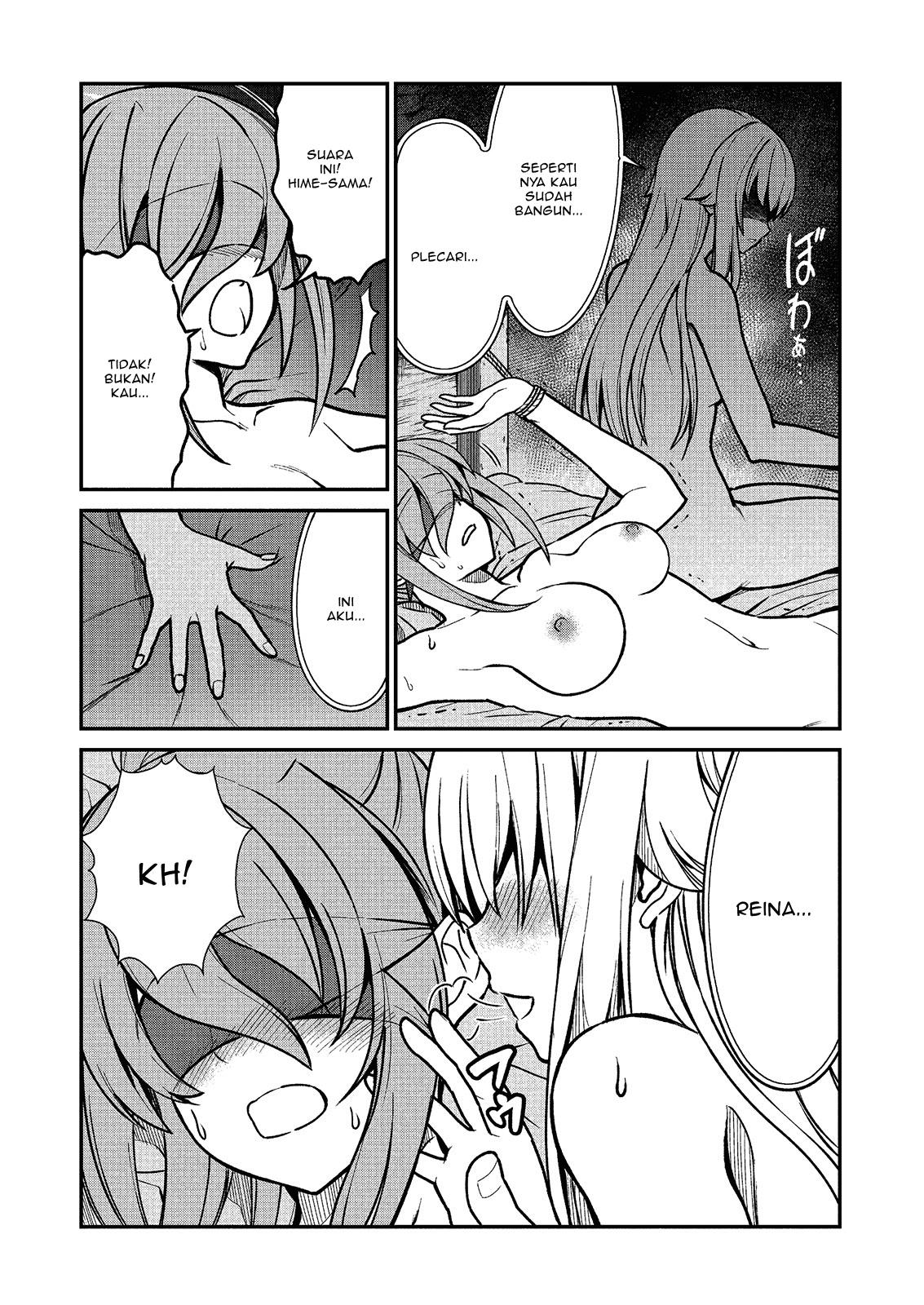 Becoming Princess Knight and Working at Yuri Brothel Chapter 2 - halaman 14