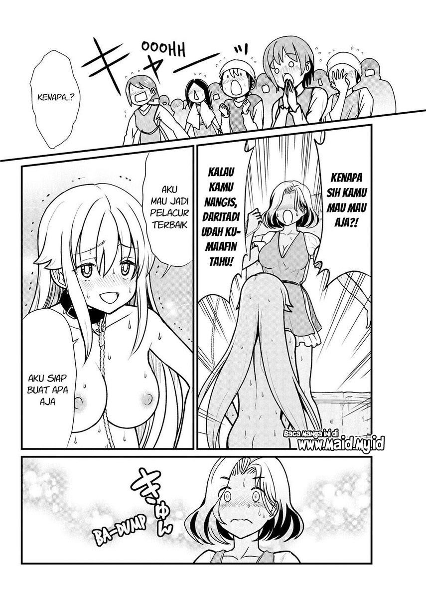 Becoming Princess Knight and Working at Yuri Brothel Chapter 3 - halaman 18
