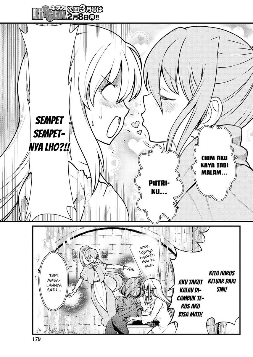 Becoming Princess Knight and Working at Yuri Brothel Chapter 4 - halaman 19