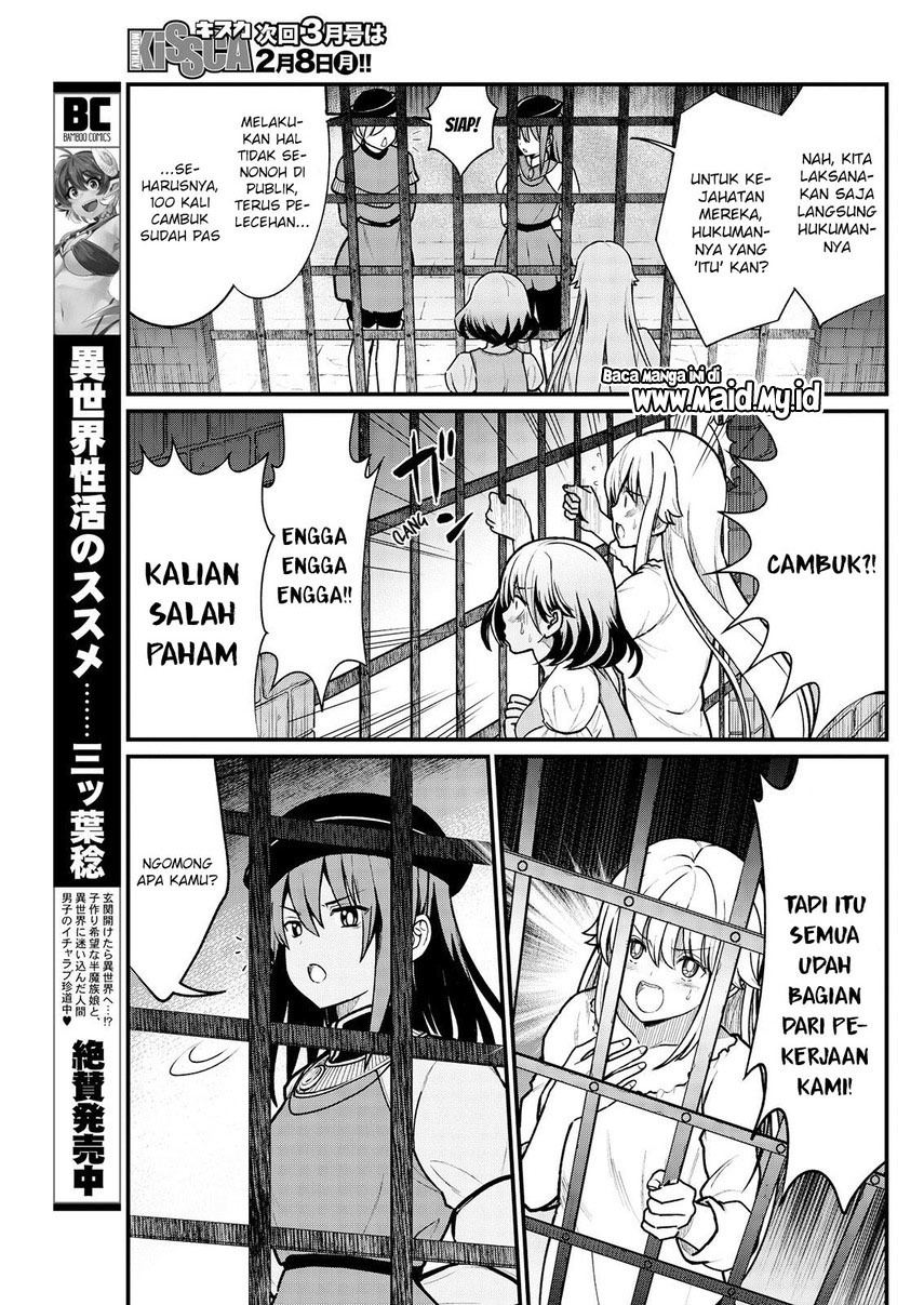 Becoming Princess Knight and Working at Yuri Brothel Chapter 4 - halaman 9