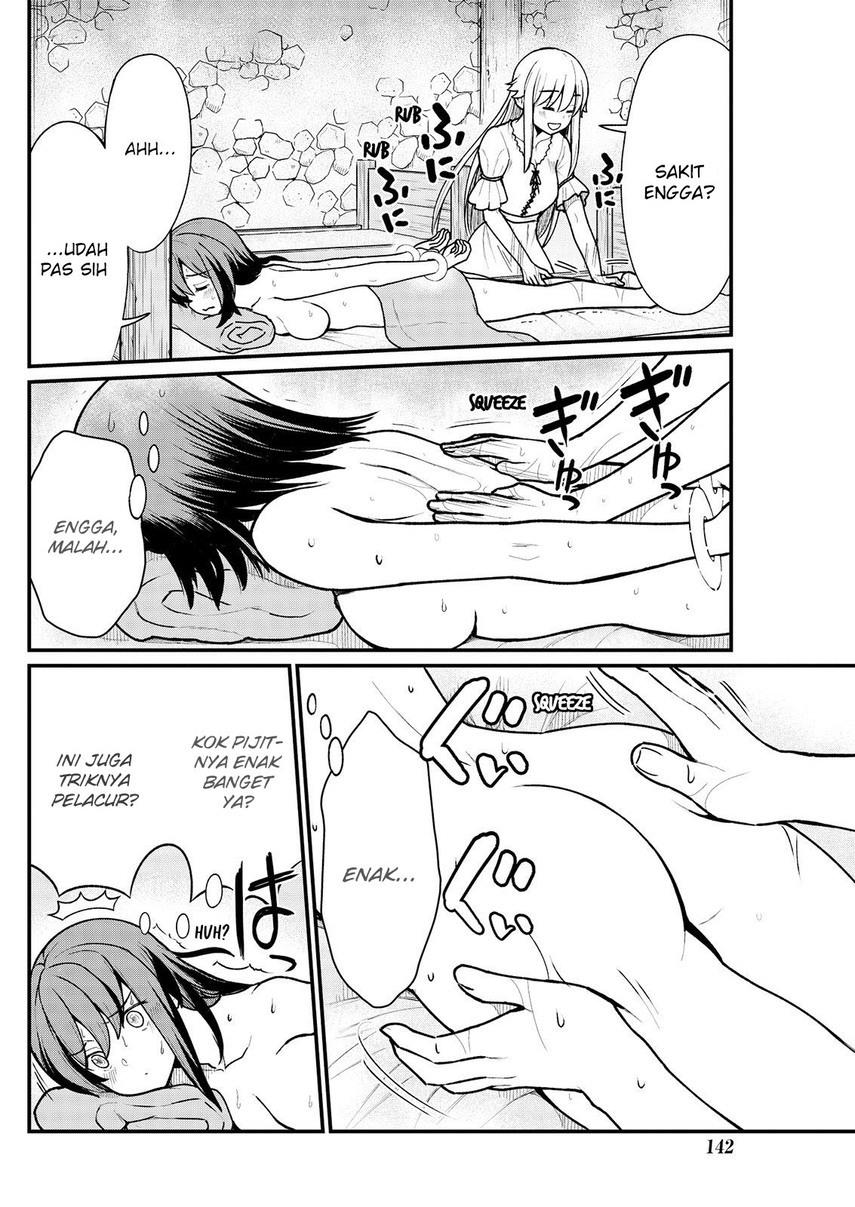 Becoming Princess Knight and Working at Yuri Brothel Chapter 5 - halaman 9