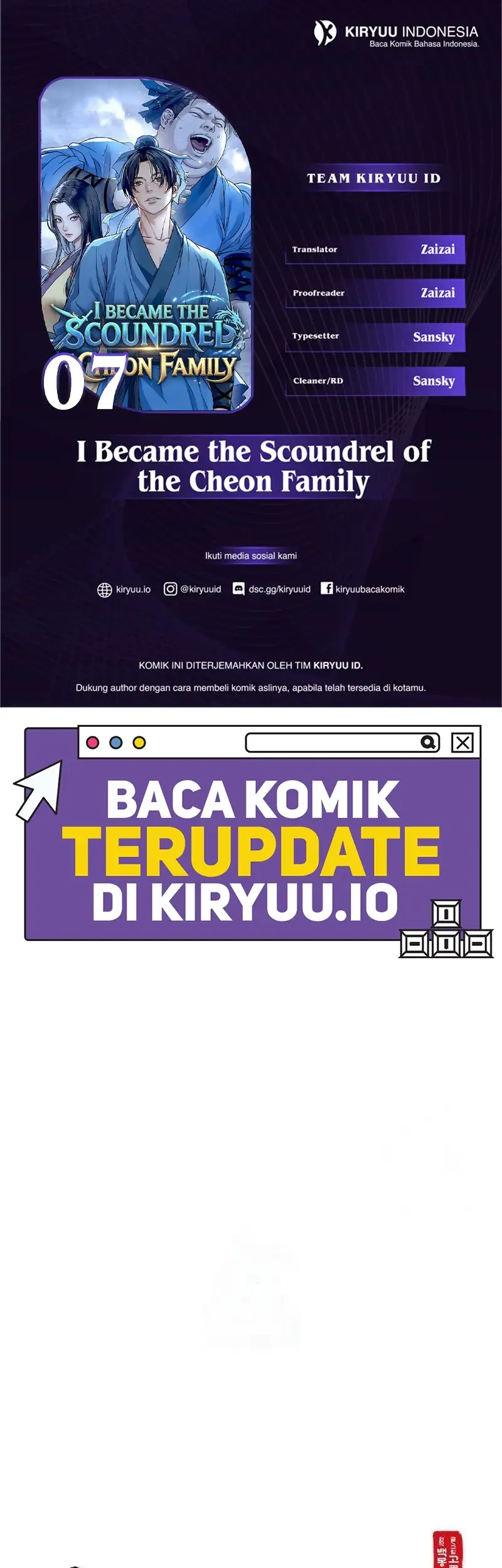 Becoming the Cheon Clan’s Mad Dog (I Became the Scoundrel of the Cheon Family) Chapter 7 - halaman 1