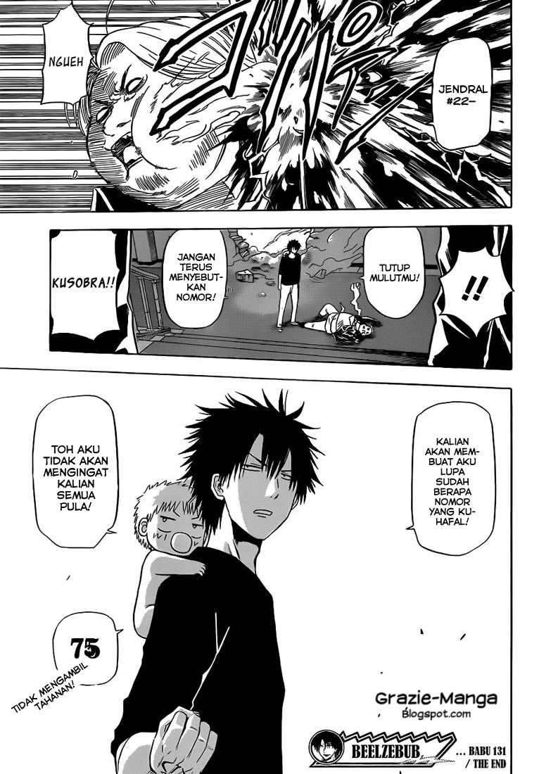Beelzebub Chapter 131 - halaman 17