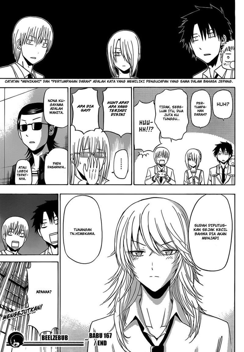 Beelzebub Chapter 167 - halaman 19