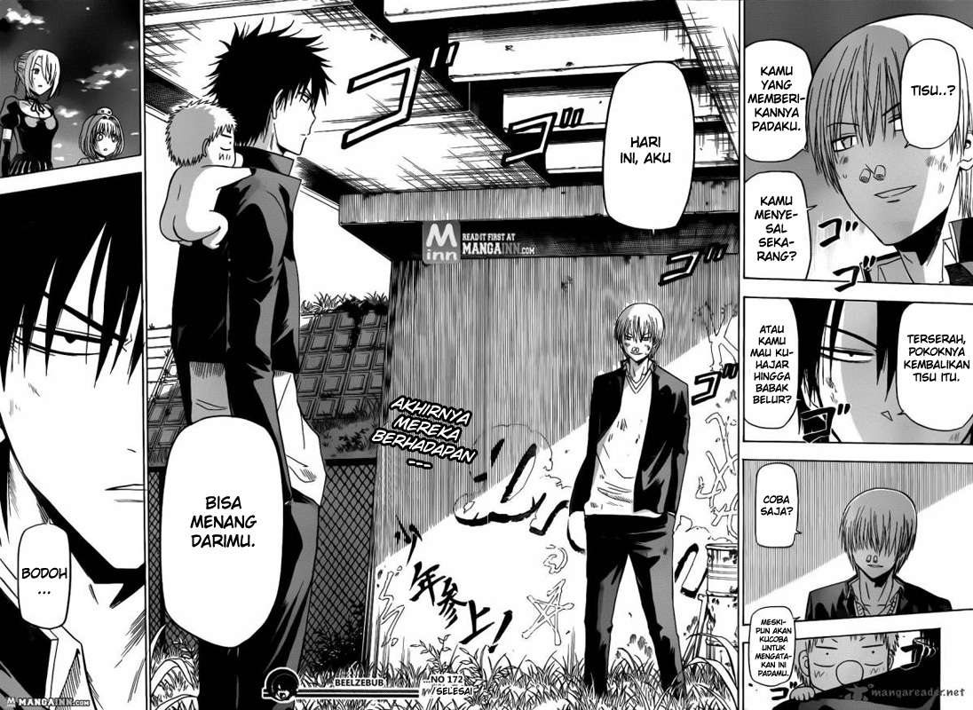 Beelzebub Chapter 172 - halaman 17