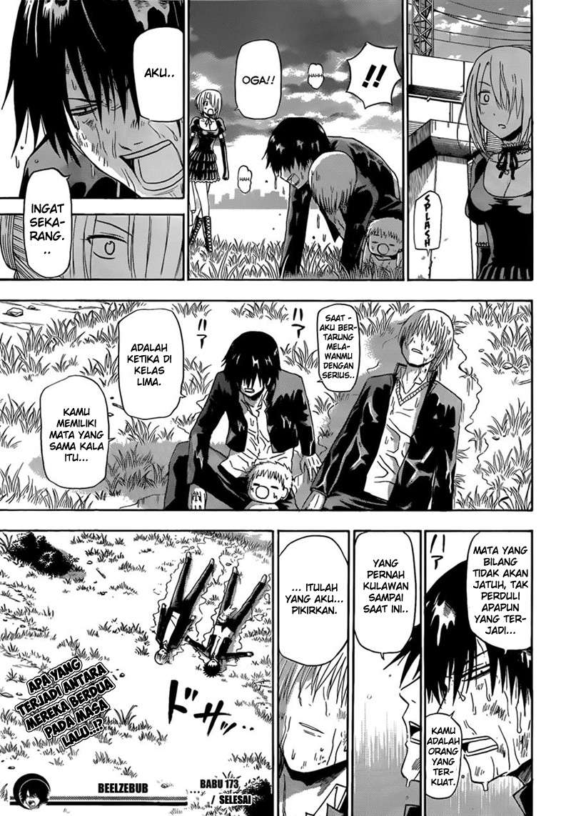 Beelzebub Chapter 173 - halaman 19