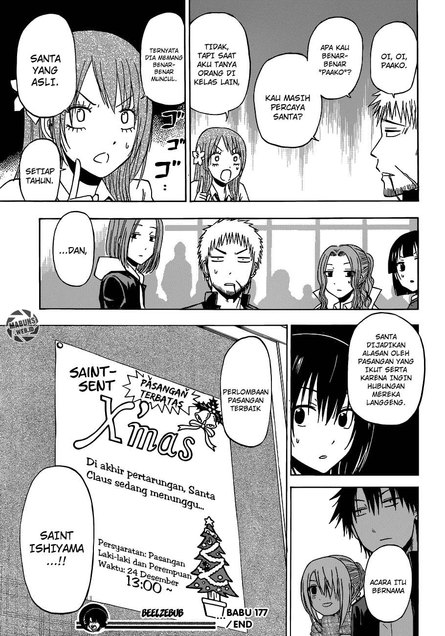 Beelzebub Chapter 177 - halaman 20