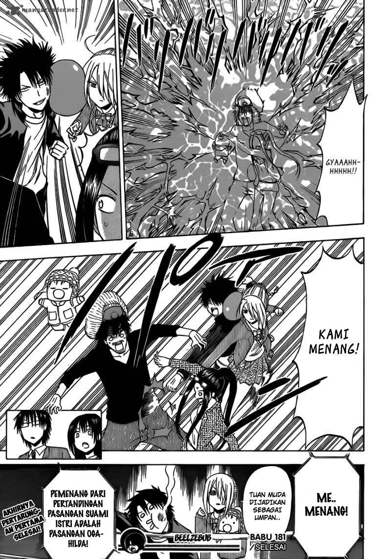 Beelzebub Chapter 181 - halaman 19