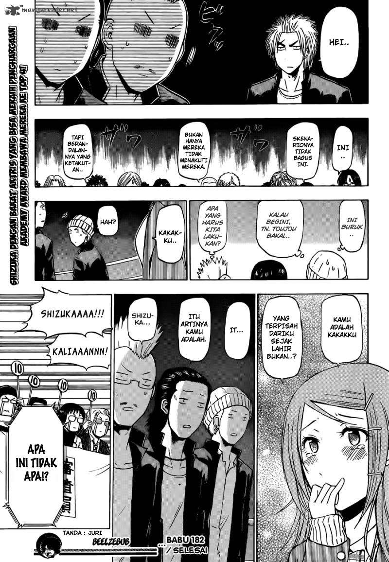 Beelzebub Chapter 182 - halaman 18