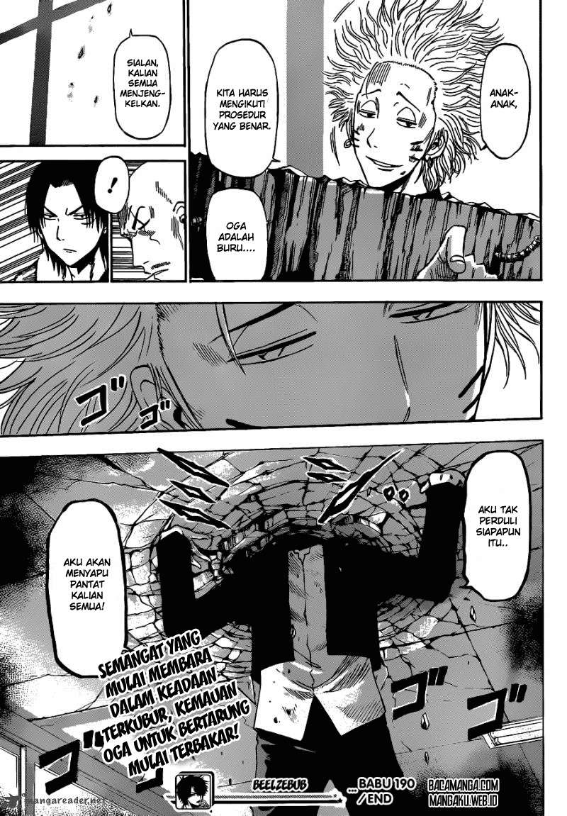 Beelzebub Chapter 189 - halaman 36