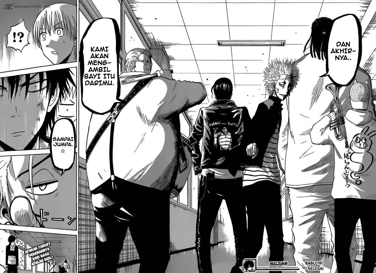 Beelzebub Chapter 191 - halaman 18