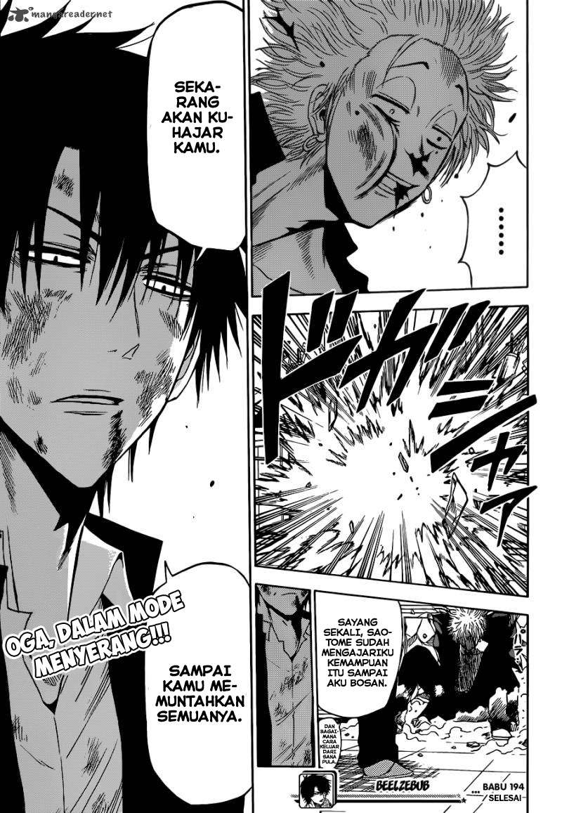 Beelzebub Chapter 194 - halaman 20