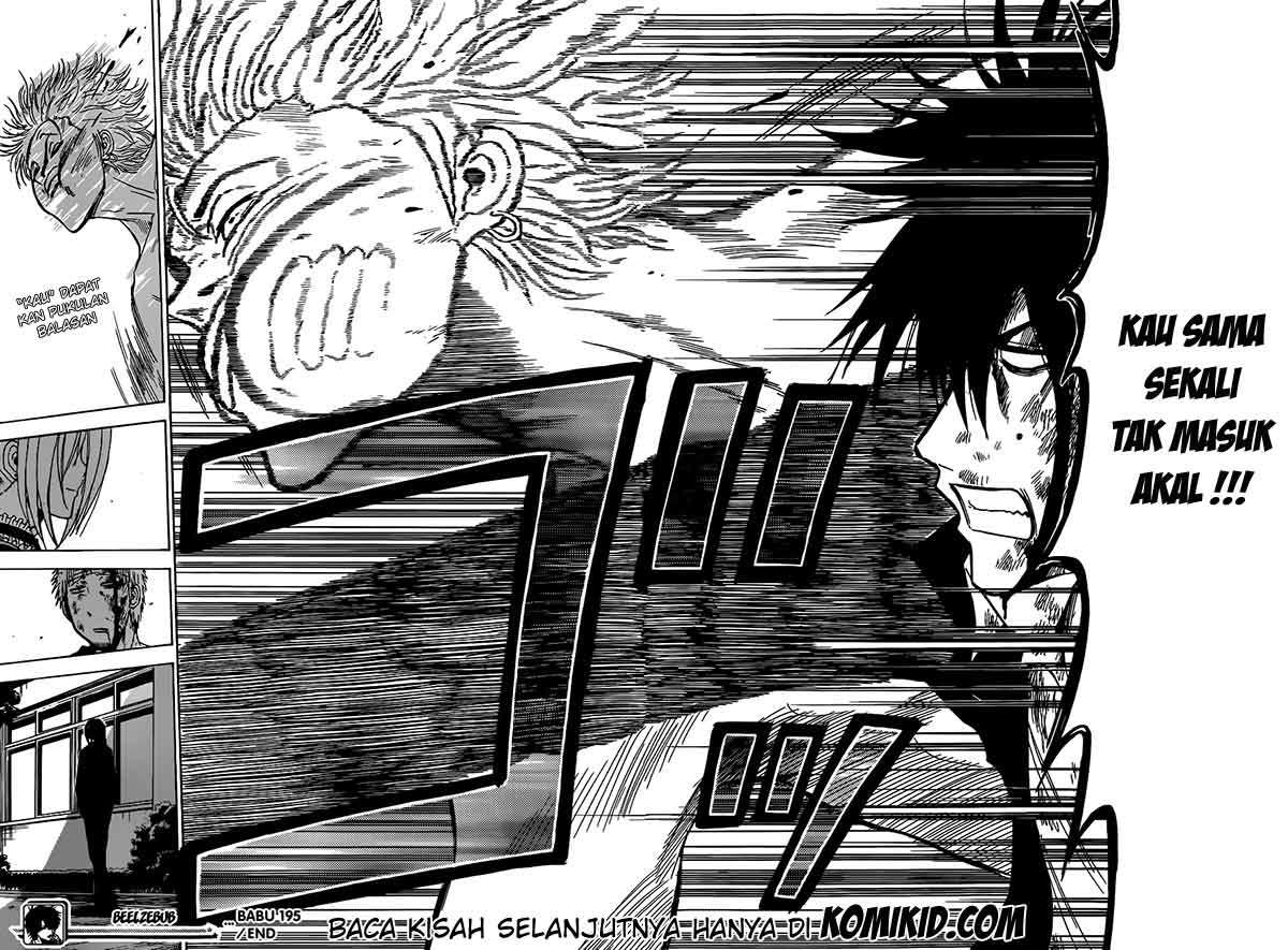 Beelzebub Chapter 195 - halaman 18