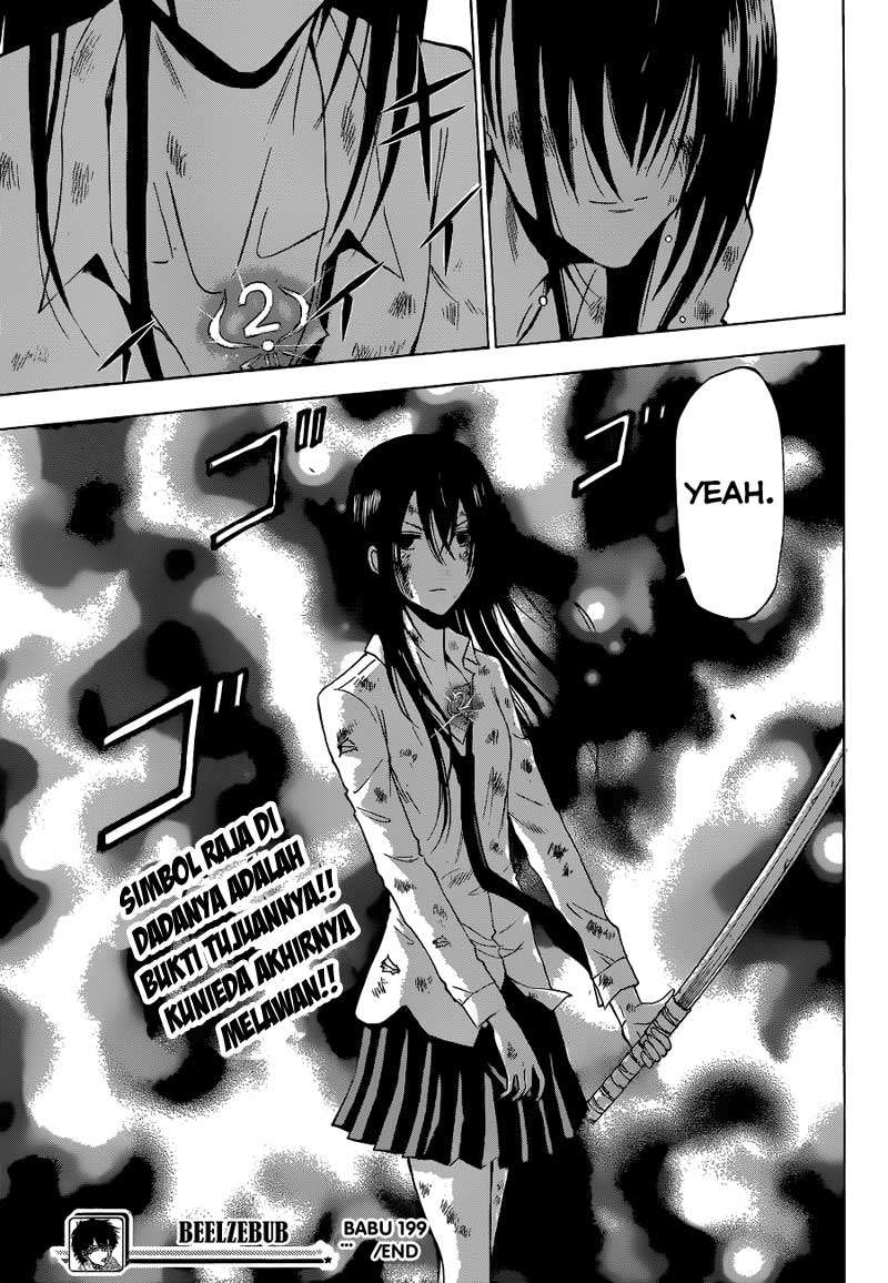 Beelzebub Chapter 199 - halaman 19